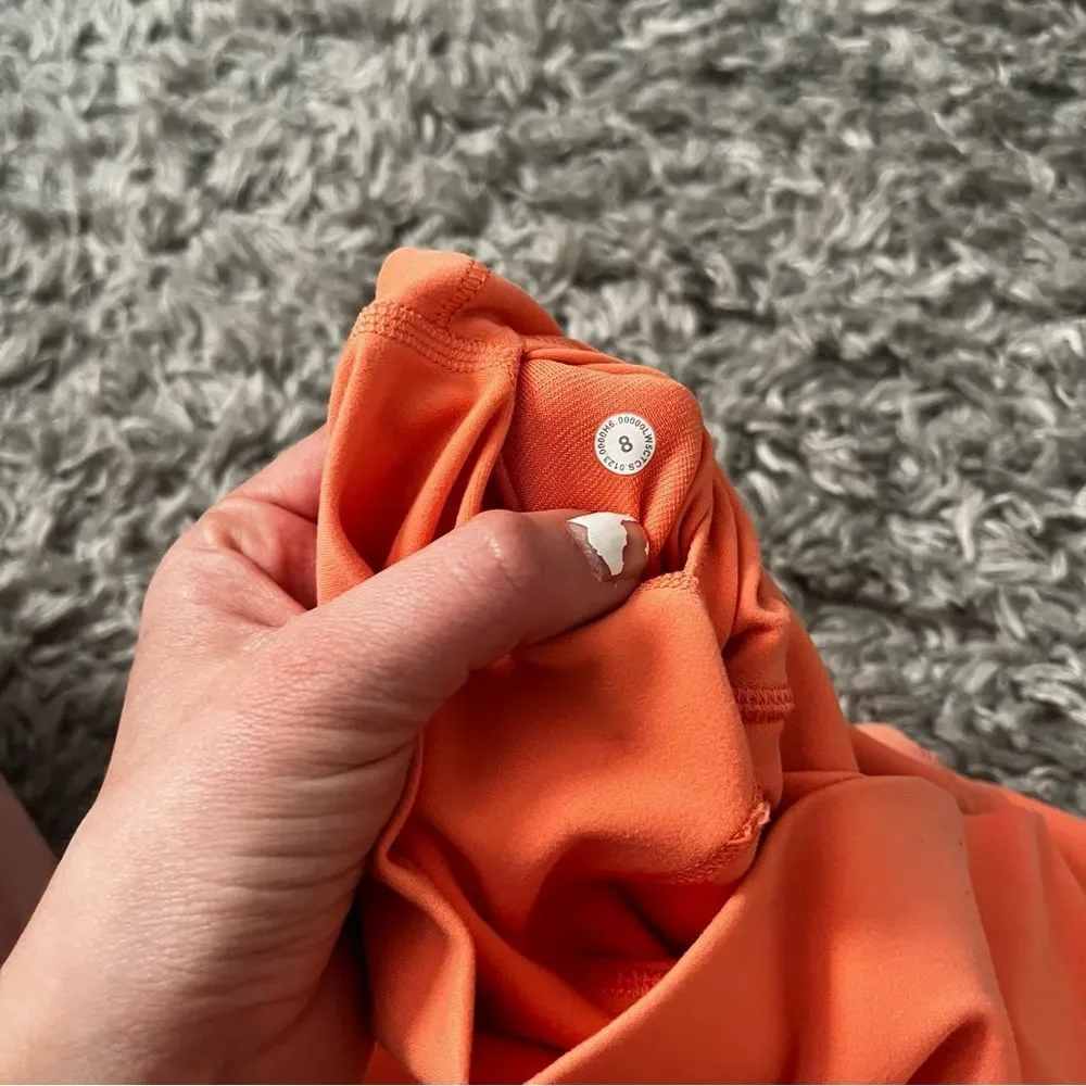 Lululemon align 25” leggings sunny coral size 8